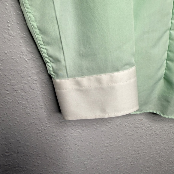 NWT Mint green Skylake Premium Slim Fit Shirt by Guide London - XL - Picture 9 of 11